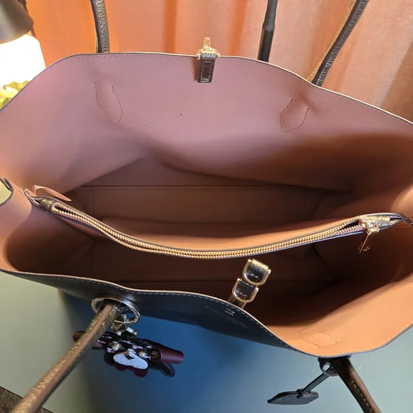 KATE SPADE EUC Eva Bronze Leather Tote TOTE & DUST BAG ONLY - Picture 10 of 10